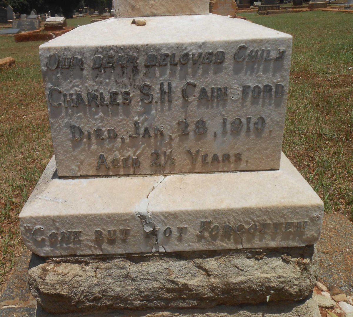 GAINSFORD  Charles S.H. -1910