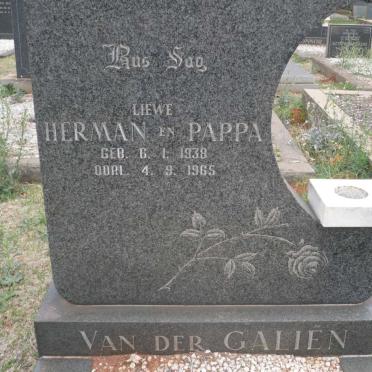 GALIËN Herman, van der 1938-1965