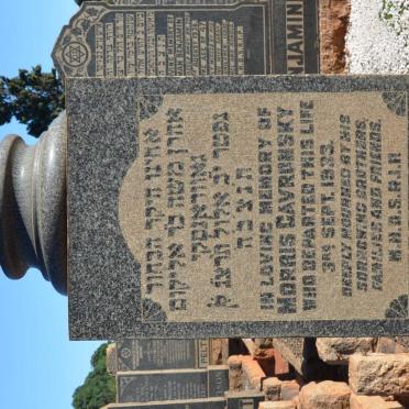 GAVRONSKY Morris -1933