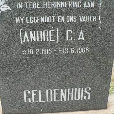 GELDENHUIS C.A. 1915-1966