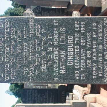 GINSBURG Nathan Louis -1948