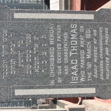 GILL Isaac Thomas -1961