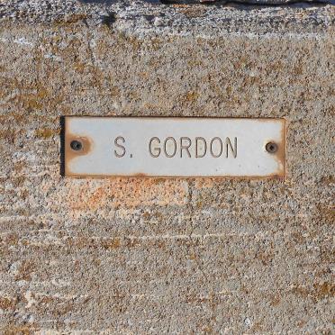 GORDON S.