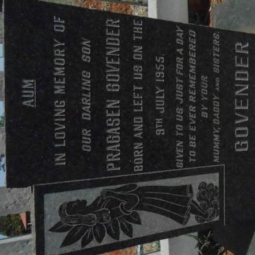 GOVENDER Pragasen 1955-1955