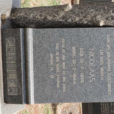 GROBLER Nicolaas 1895-1944