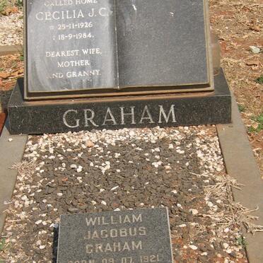 GRAHAM William Jacobus 1921-1987 &amp; Cecilia J.C. 1926-1984