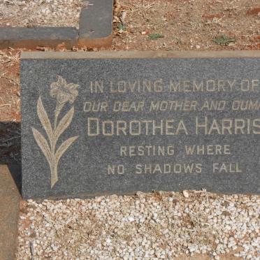 HARRIS Dorothea