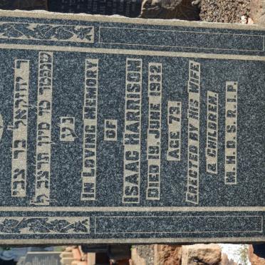 HARRISON Isaac -1932