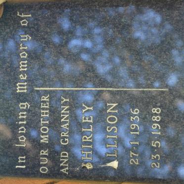 HENDRY Shirley Allison 1936-1988