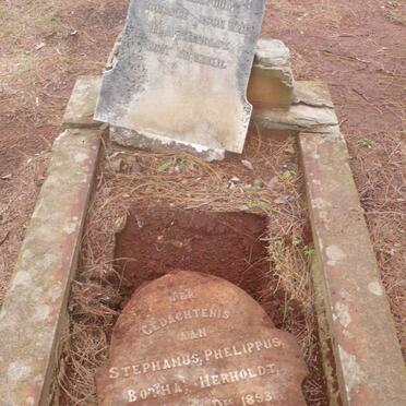 HERHOLDT Stephanus Phelippus Botha 1893-1915