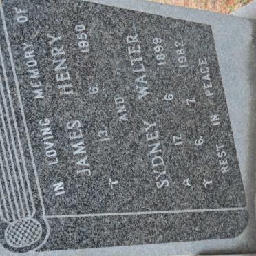 HIRST Sydney Walter 1899-1982 :: HIRST James Henry -1950