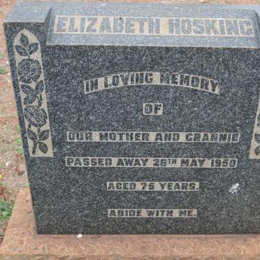 HOSKING Elizabeth -1950