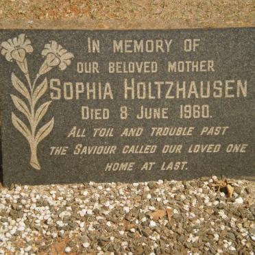 HOLTZHAUSEN Sophia -1960