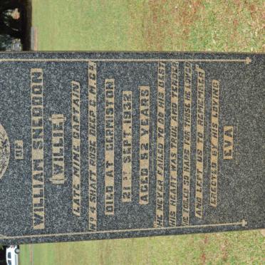 HUNTER William Sneddon -1932