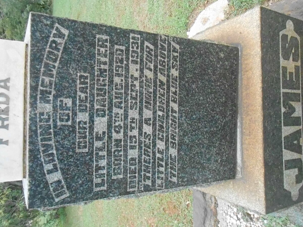 JAMES Freda 1920-1931