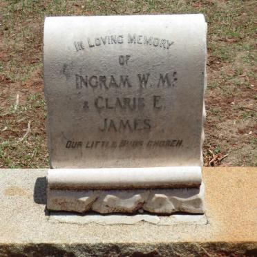 JAMES Ingram W.M. :: JAMES Claris E.