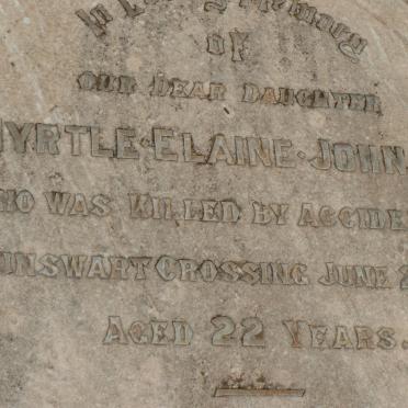 JOHNSON Myrtle Elaine -1915