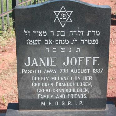 JOFFE Janie -1987