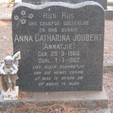 JOUBERT Anna Catharina 1960-1962
