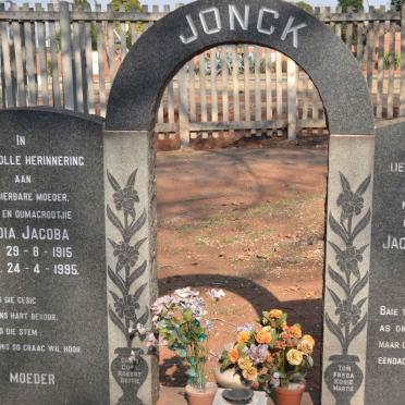 JONCK Jacobus Christiaan 1910-1964 &amp; Lydia Jacoba 1915-1995