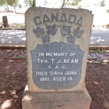 KEAN T.J. -1901