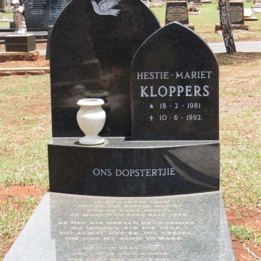 KLOPPERS Hestie-Mariet 1981-1992