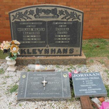 KLEYNHANS :: OELOFSE :: JORDAAN