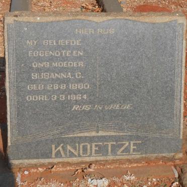 KNOETZE Susanna C. 1880-1964