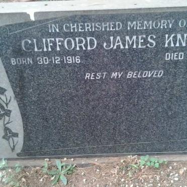 KNIGHT Clifford James 1916-1973