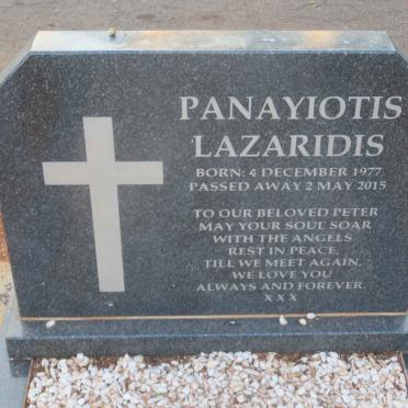 LAZARIDIS Panayiotis 1977-2015