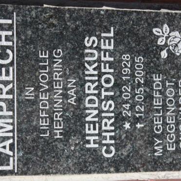 LAMPRECHT Hendrikus Christoffel 1928-2005
