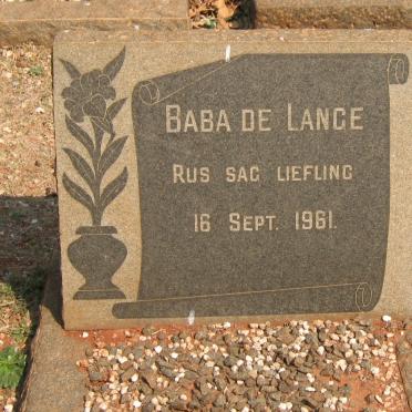 LANGE Baba, de -1961