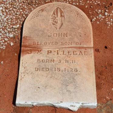 LEGAE John 1911-1928