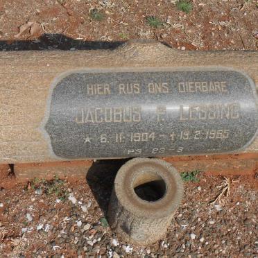 LESSING Jacobus P. 1904-1965