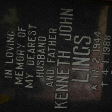 LINGS Kenneth John 1944-1988