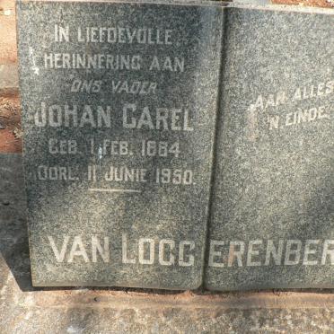 LOGGERENBERG Johan Carel, van 1884-1950