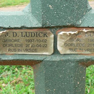 LUDICK J.D. 1937-2003 :: LUDICK ? W. 1961-2013