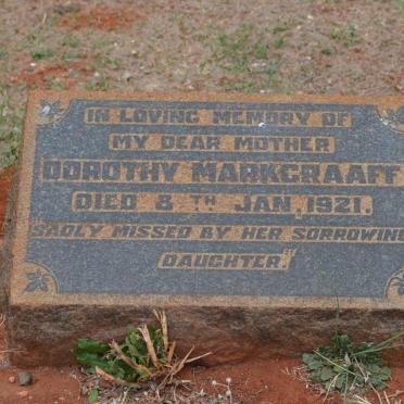 MARKGRAAFF Dorothy -1921