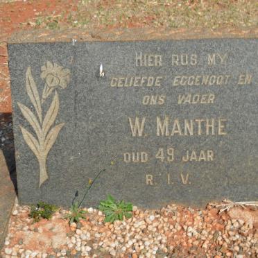 MANTHE W.