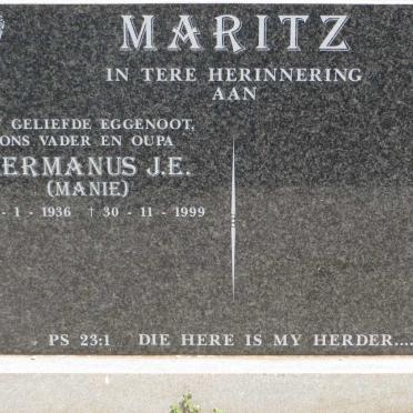 MARITZ Hermanus J.E. 1936-1999