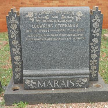 MARAIS Louwrens Stephanus 1896-1955