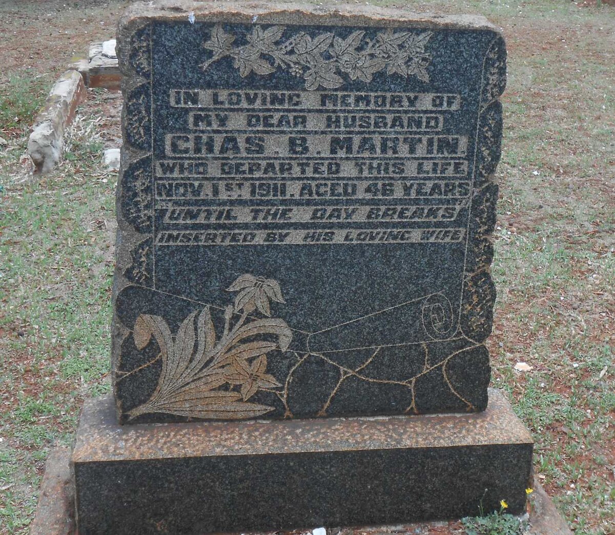 MARTIN Chas. B. -1911