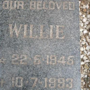 MERWE Willie, van de 1945-1993