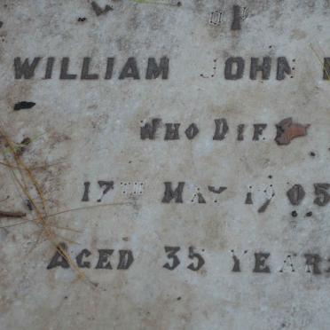 MILLS William John -1905