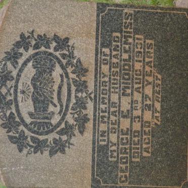 MIDDLEMISS George E. -1931