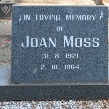 MOSS Joan 1921-1964