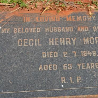 MORGAN Cecil Henry -1946