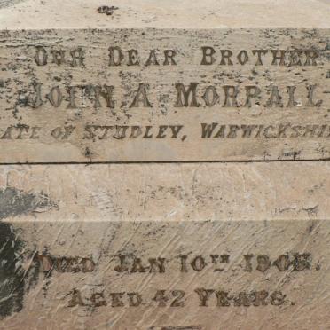 MORRALL John A. -190?