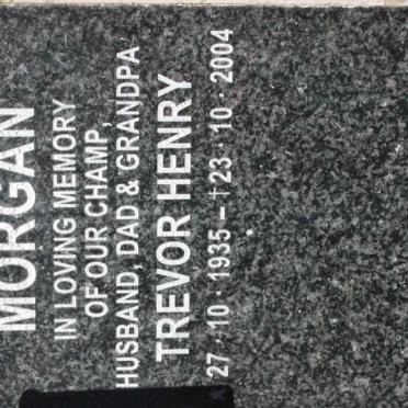MORGAN Trevor Henry 1935-2004