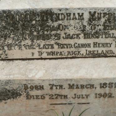 MURPHY George Wyndham 1851-1902